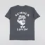 Working Class Heroes Summer Lovin T Shirt Anthracite