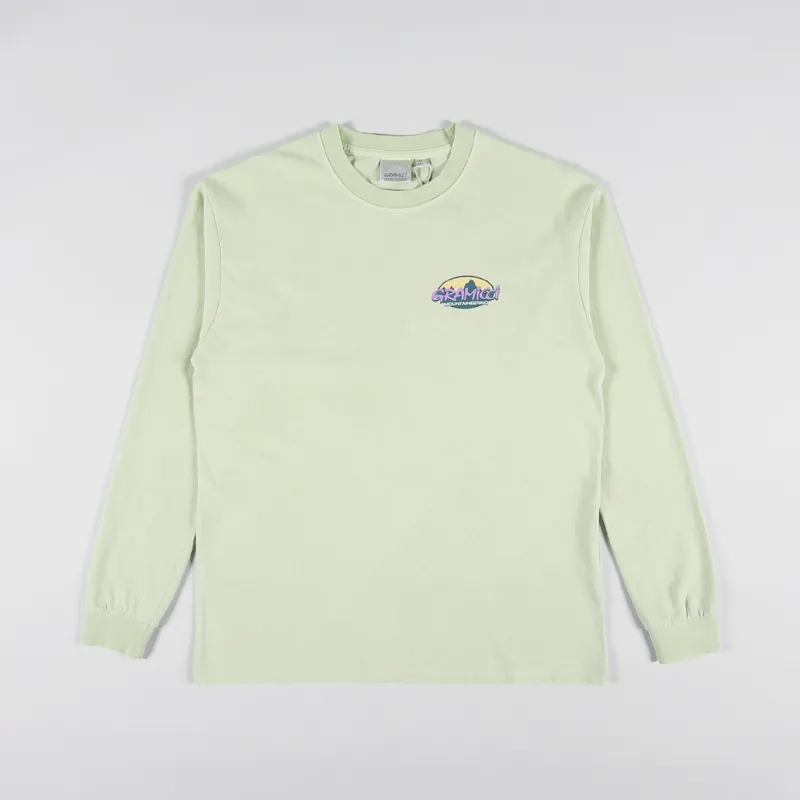 Gramicci Summit Long Sleeve T Shirt Smoky Mint Pigment-1