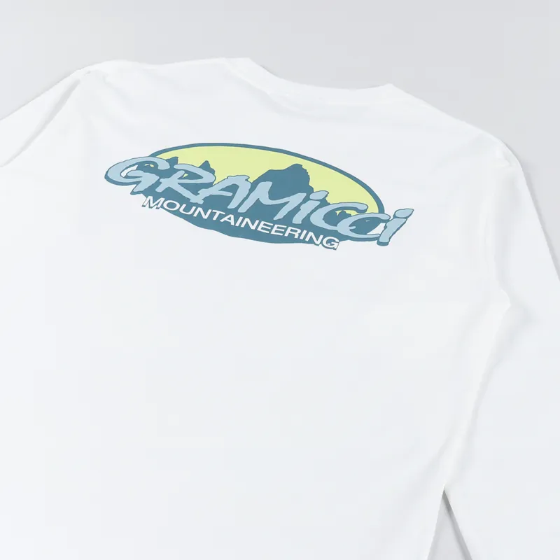 Gramicci Summit Long Sleeve T Shirt White-2