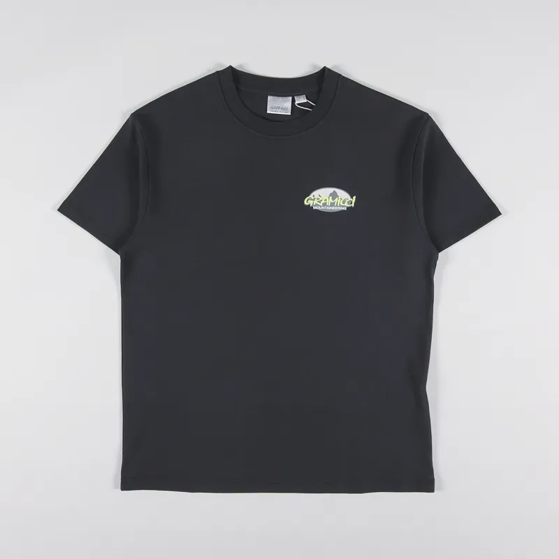 Gramicci Summit T Shirt Vintage Black-1