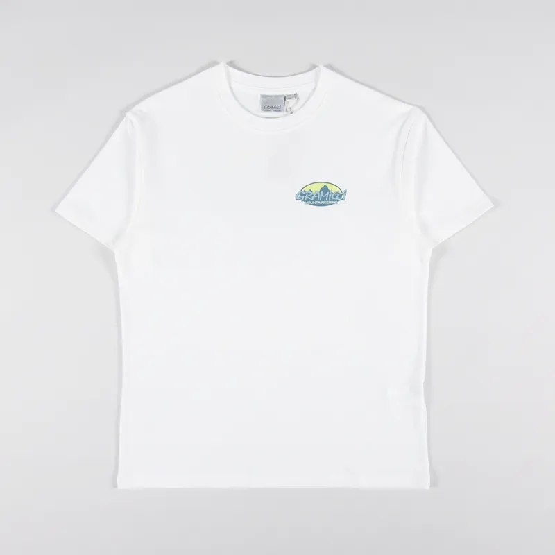 Gramicci Summit T Shirt White-1