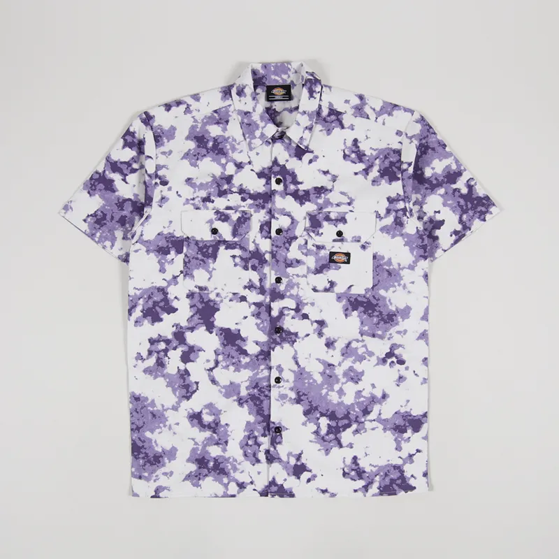 Dickies Sunburg Shirt Purple Gumdrop