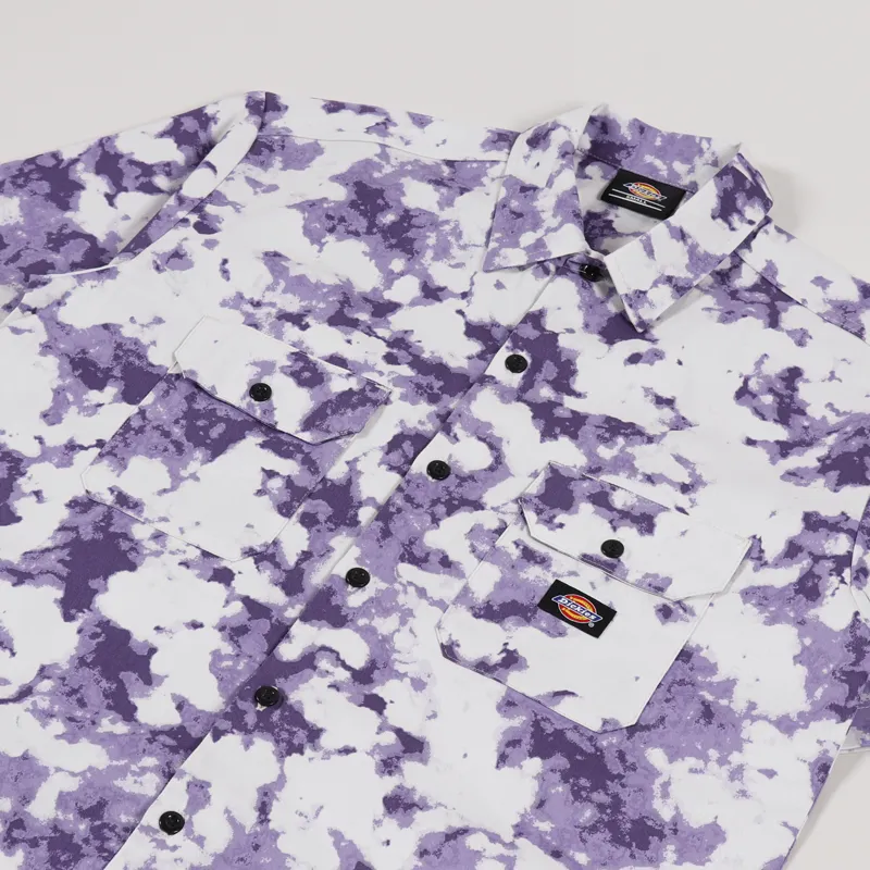 Dickies Sunburg Shirt Purple Gumdrop-1