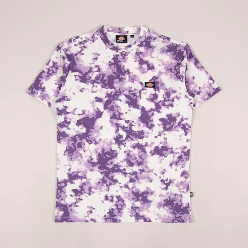 Dickies Sunburg T Shirt Purple Gumdrop