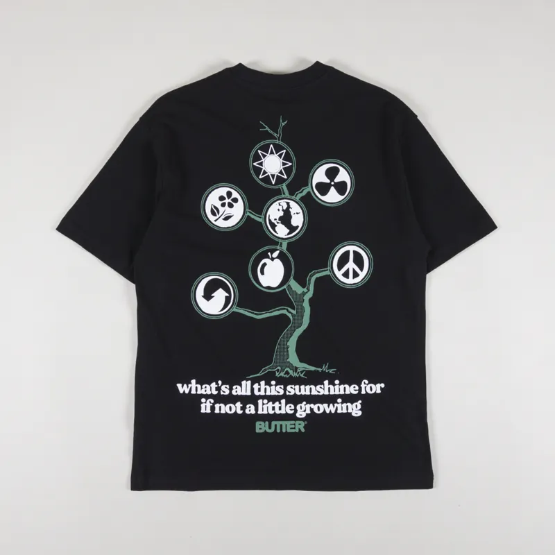 Butter Goods Sunshine T Shirt Black