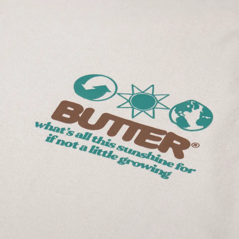 Butter Goods Sunshine T Shirt Sand-2
