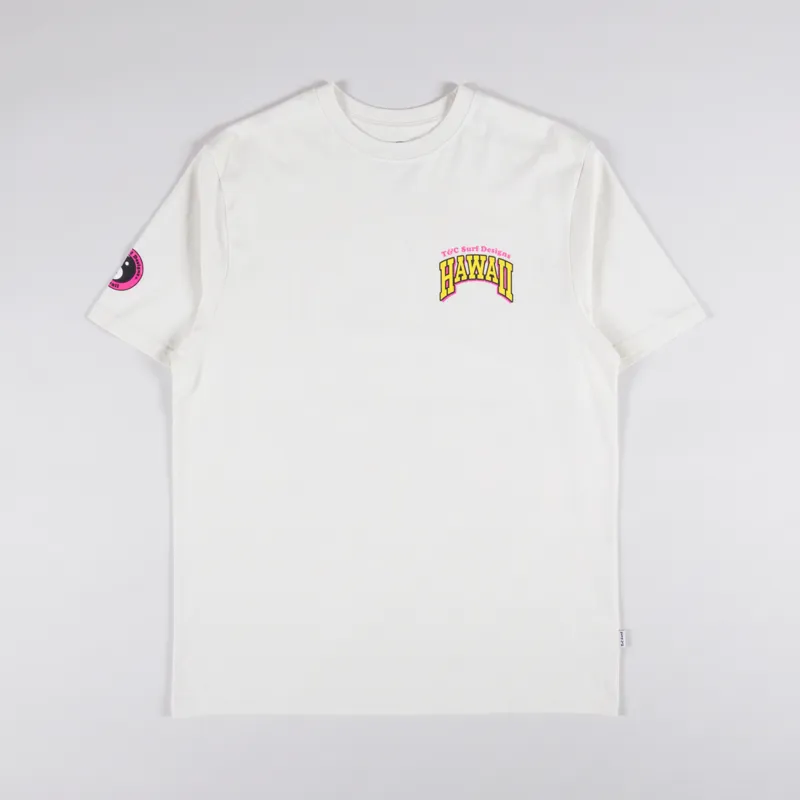 T And C Surf Surf Team T Shirt Off White-1