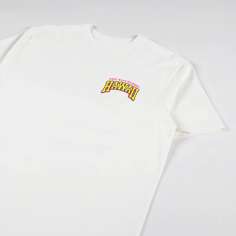 T And C Surf Surf Team T Shirt Off White-4