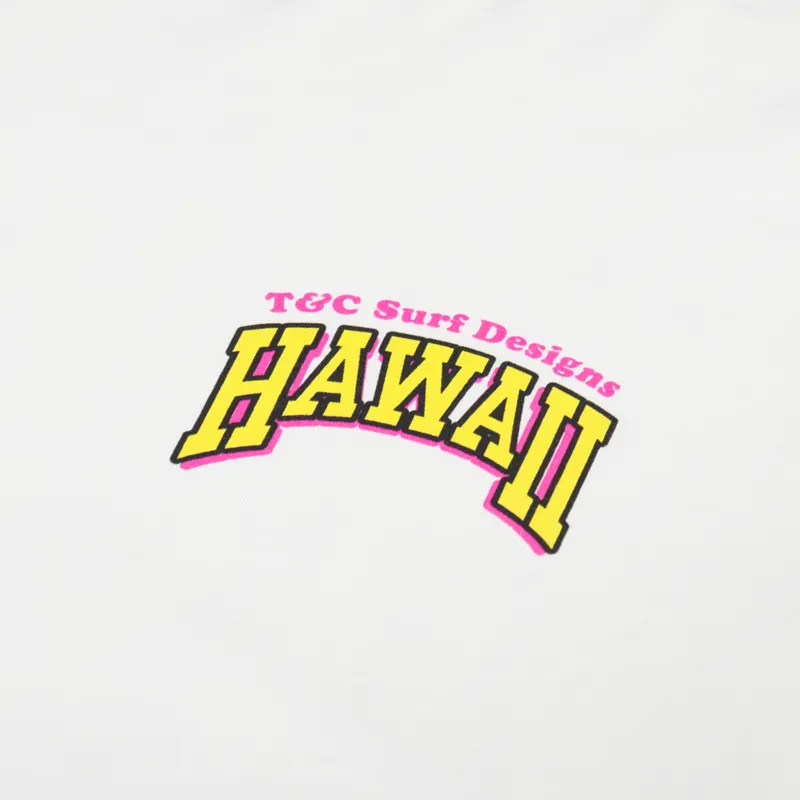 T And C Surf Surf Team T Shirt Off White-2