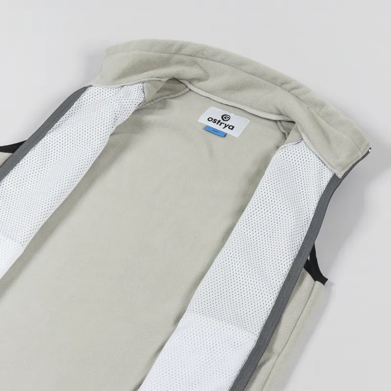 Ostrya Surplus Fleece Vest Oat-4
