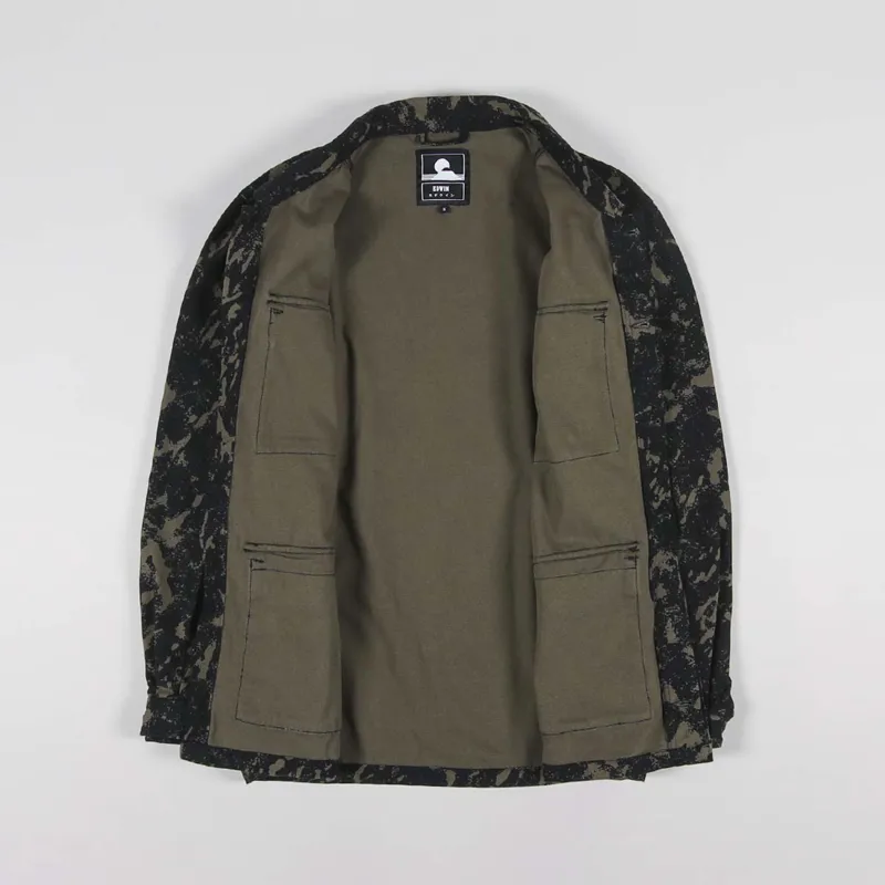 Edwin Survival Jacket Camo Grass AOP-1