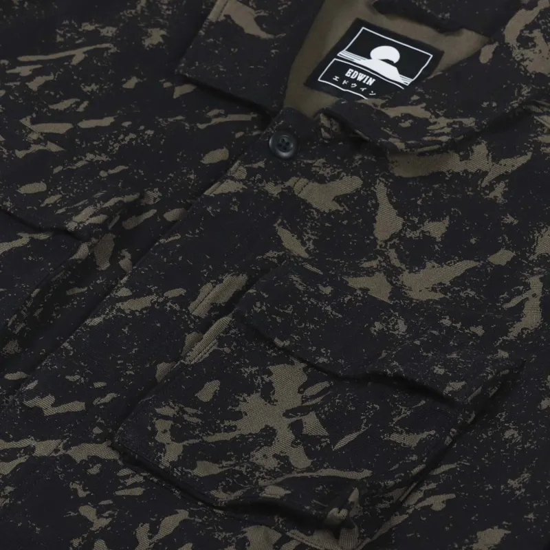 Edwin Survival Jacket Camo Grass AOP-7