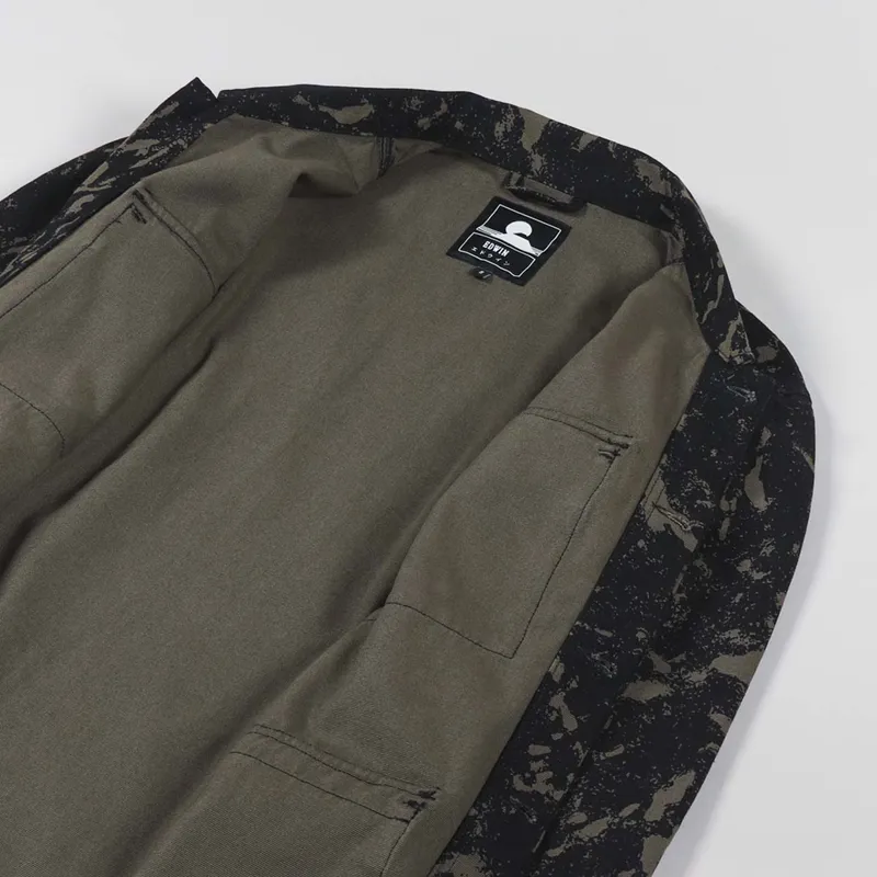 Edwin Survival Jacket Camo Grass AOP-4