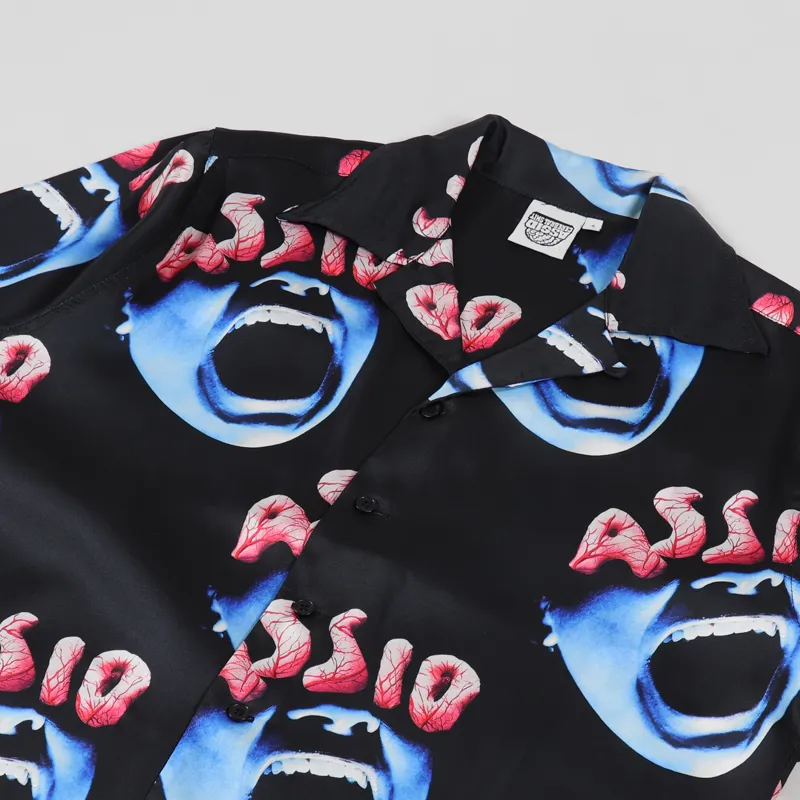 Assid Suspense Hawaiian Shirt Black-1