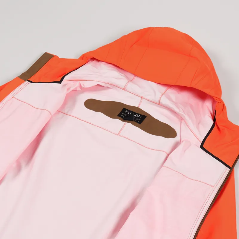 Filson Swiftwater Waterproof Rain Jacket Blaze Orange-4