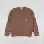 Armor Lux Logo Pocket Crew Sweat Praline