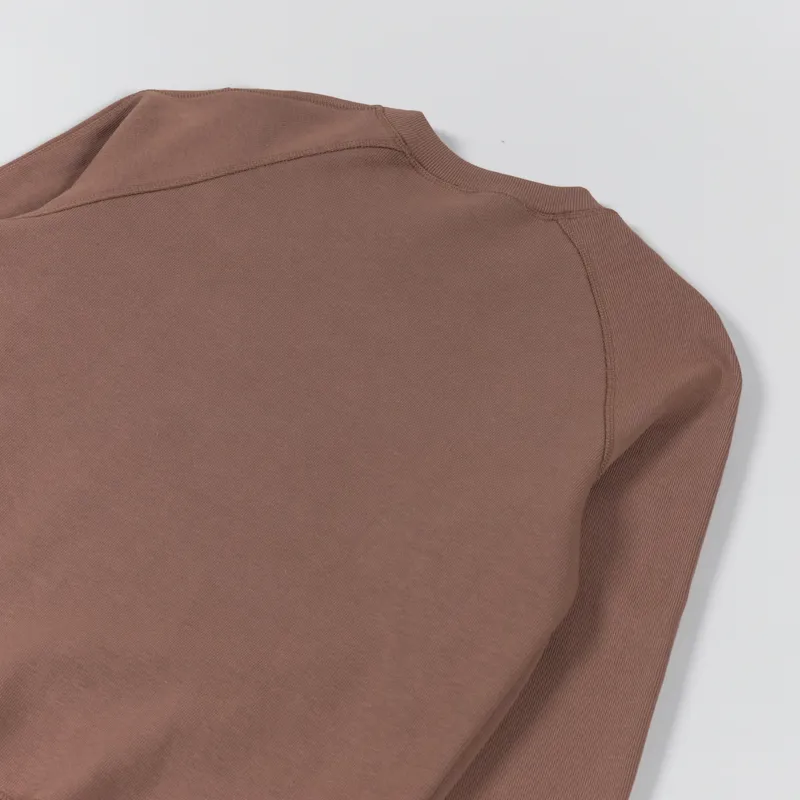 Armor Lux Logo Pocket Crew Sweat Praline-3