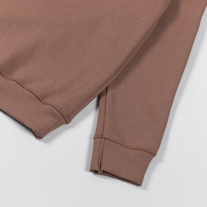 Armor Lux Logo Pocket Crew Sweat Praline-6