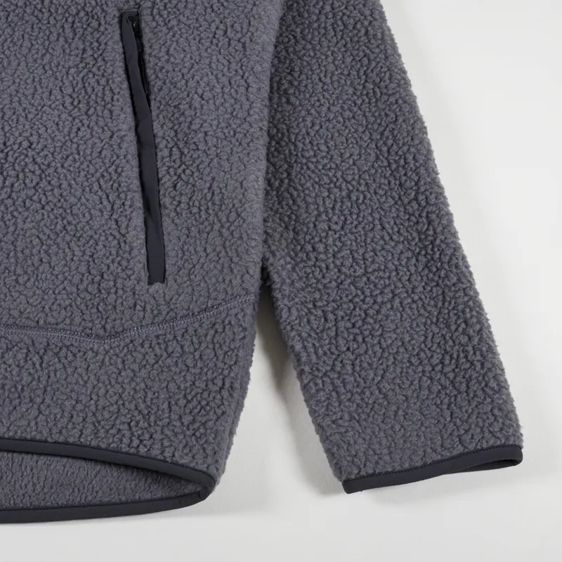 Berghaus Syker Fleece Jacket Grey Pinstripe Jet Black-7