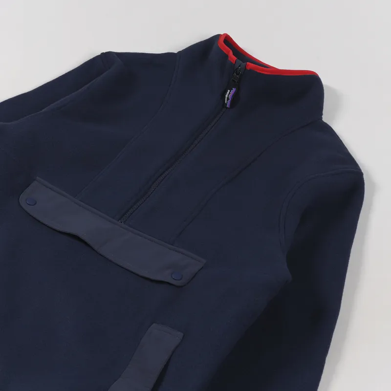 Patagonia Synchilla Anorak New Navy Smolder Blue-2