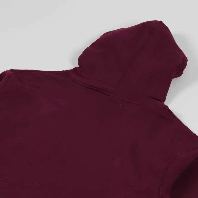 Former Systematic Hoodie Burgundy Gold-3