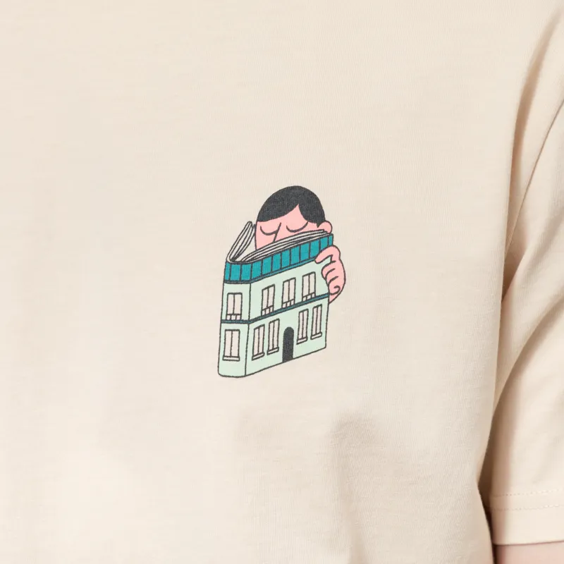 Olow Building T Shirt Cream-5