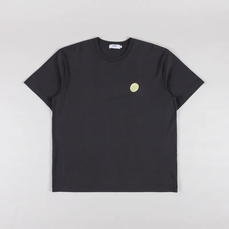 Olow Cafe De Minuit T Shirt Carbon Black-1