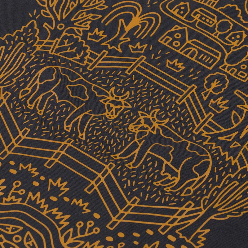 Olow Campana T Shirt Carbon Black-4