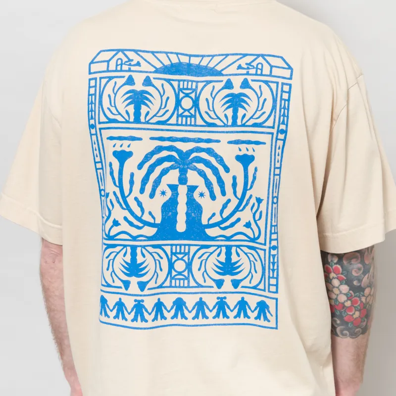Olow Connection T Shirt Creme-5
