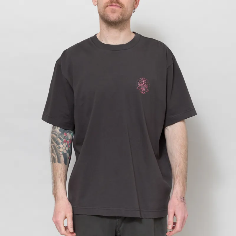 Olow Gaya T Shirt Carbon Black-2