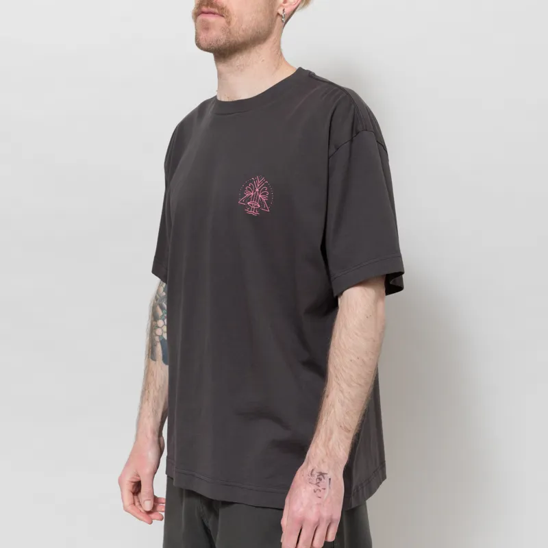 Olow Gaya T Shirt Carbon Black-3