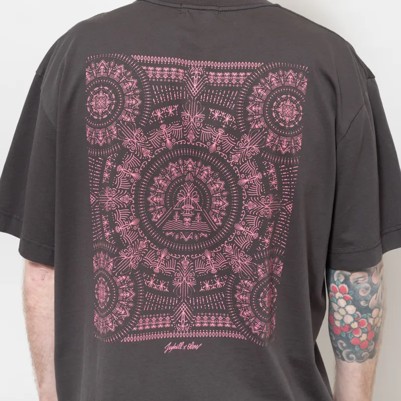 Olow Gaya T Shirt Carbon Black-5