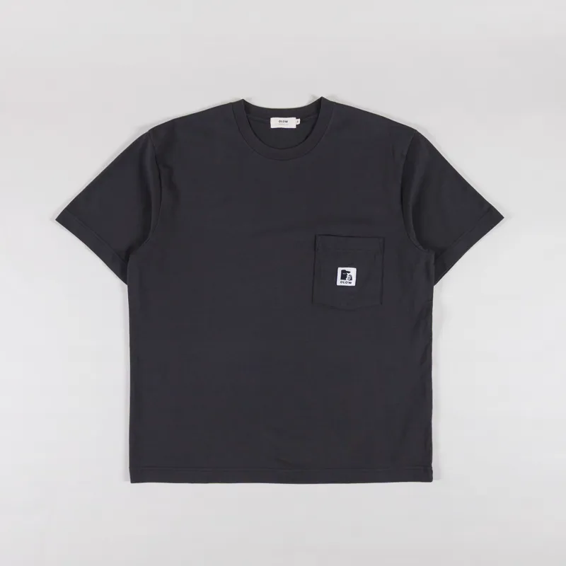 Olow Japo T Shirt Carbon Black