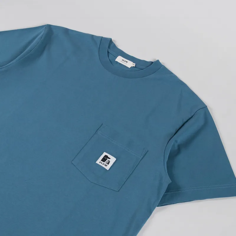 Olow Japo T Shirt Steel Blue-1