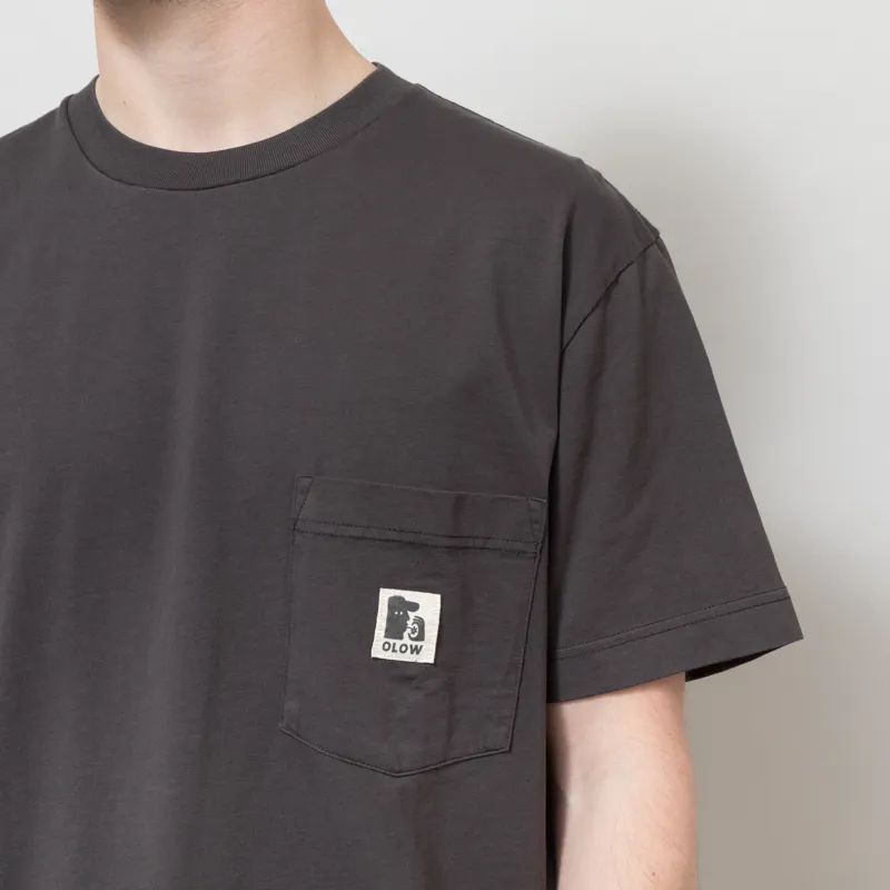 Olow Japo T Shirt Carbon Black-3