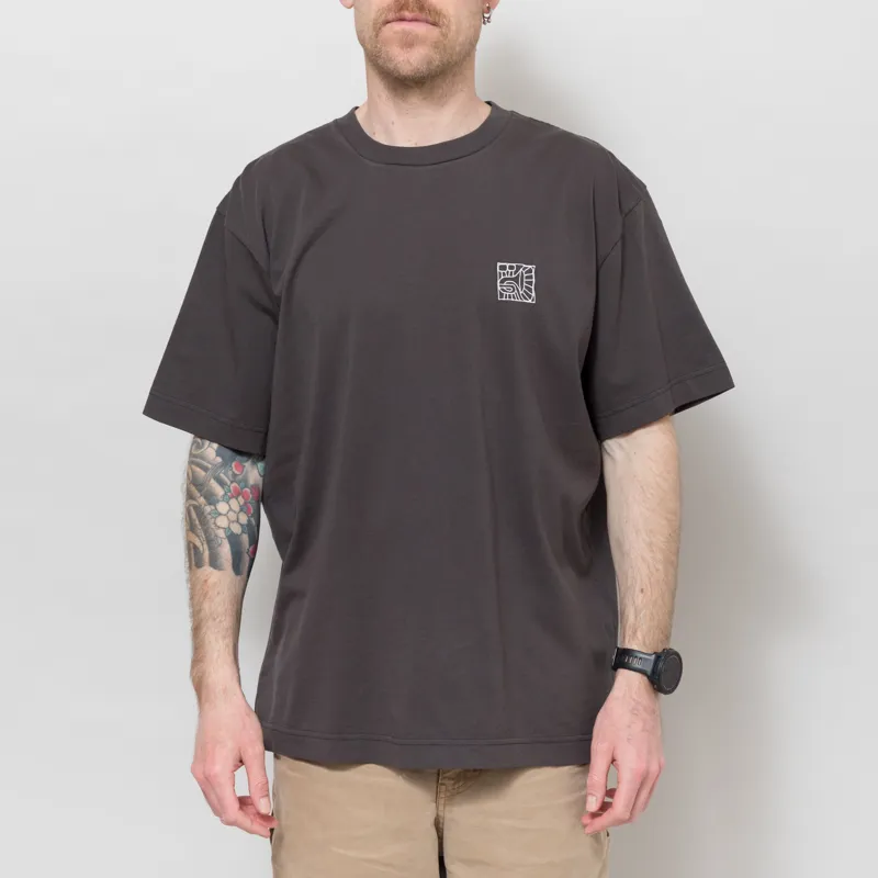 Olow Jazzy T Shirt Carbon Black-3