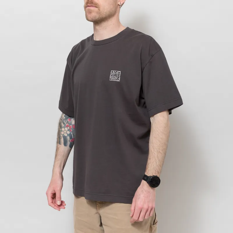 Olow Jazzy T Shirt Carbon Black-2