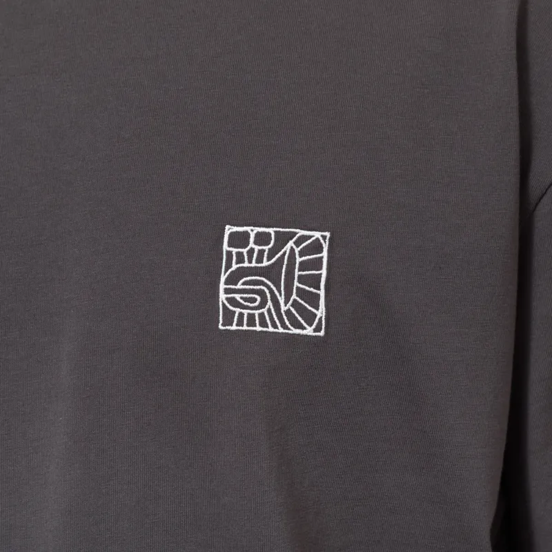 Olow Jazzy T Shirt Carbon Black-7