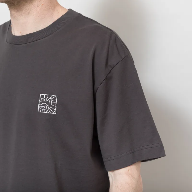 Olow Jazzy T Shirt Carbon Black-6