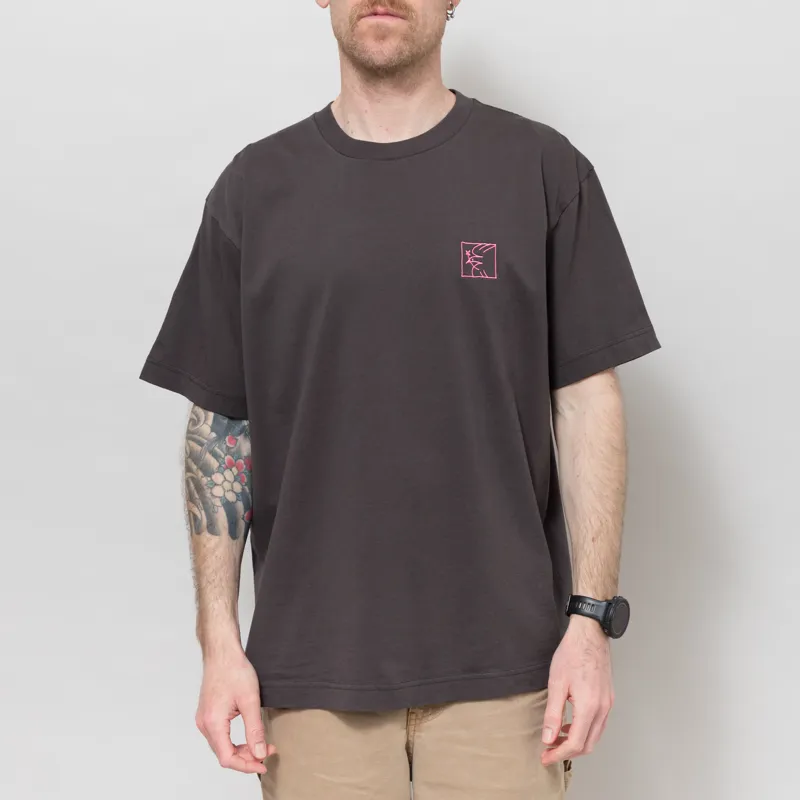 Olow Pomba T Shirt Carbon Black-3