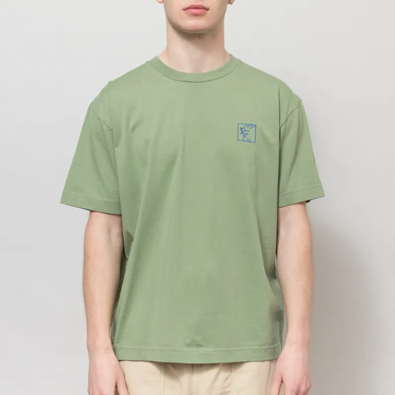 Olow Pomba T Shirt Sage-1