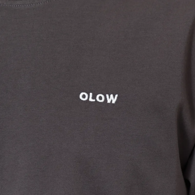 Olow Portrait T Shirt Carbon Black-7