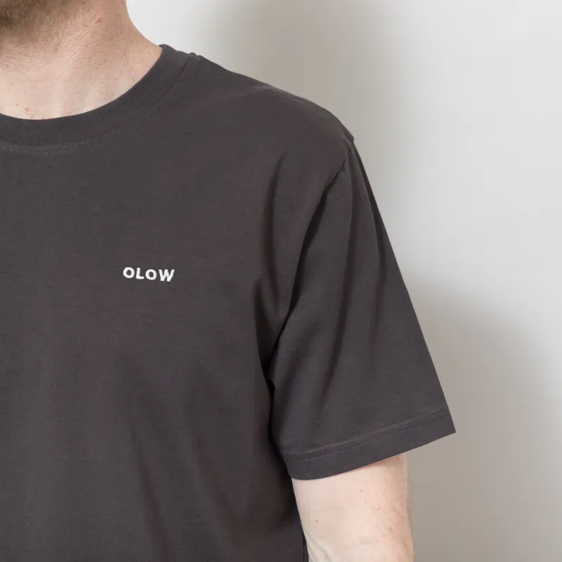 Olow Portrait T Shirt Carbon Black-5