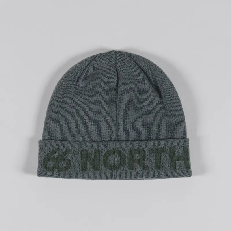 66 North Beanie Glacial Clay