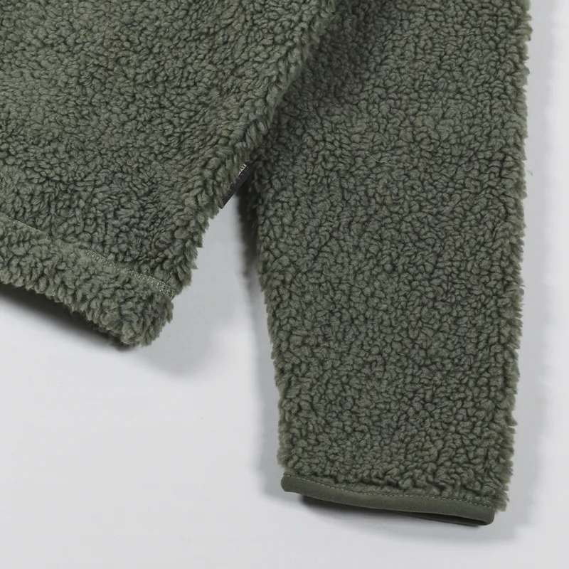 Napapijri Burgee Fleece Hoodie Green Lichen-4