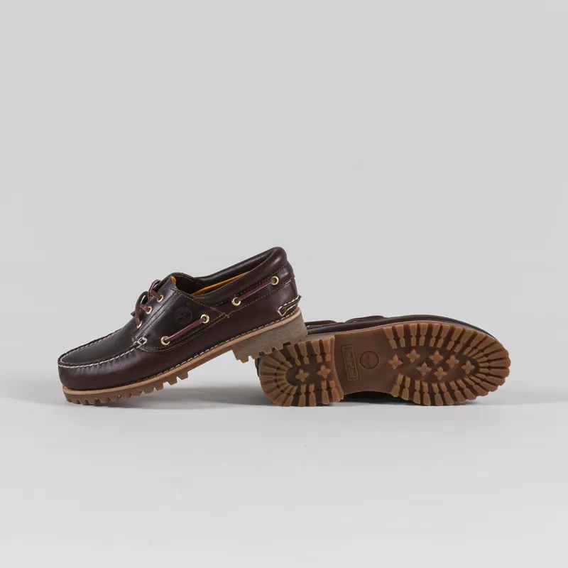 Timberland Authentic Boat Shoe Brown-3
