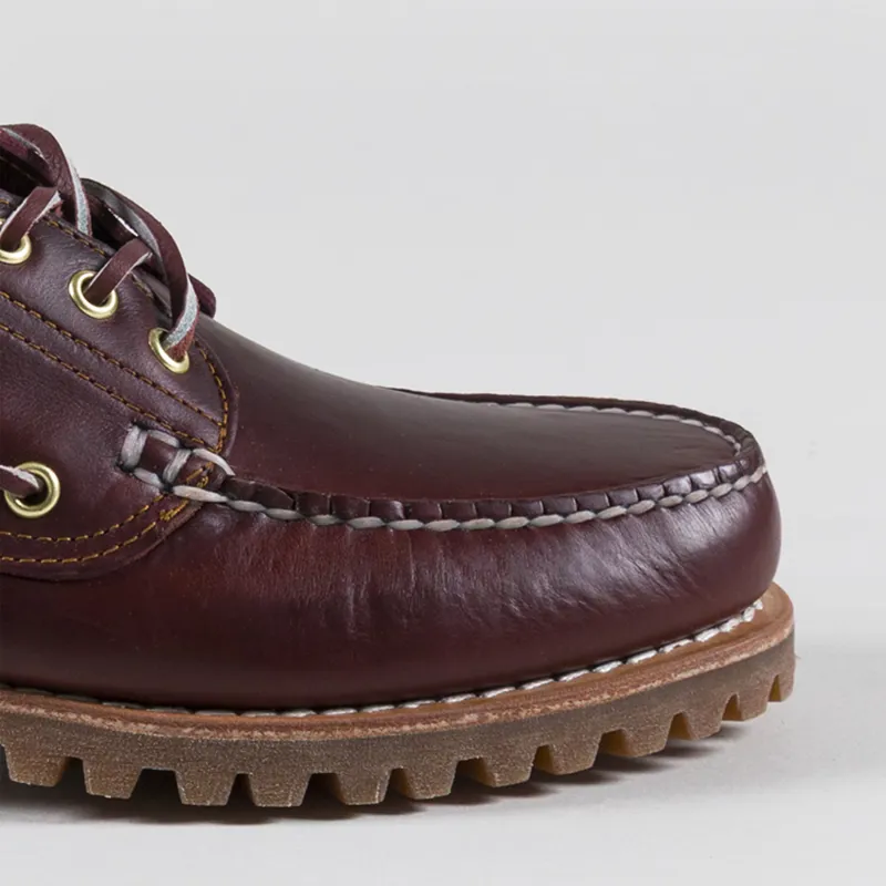 Timberland Authentic Boat Shoe Burgundy-5