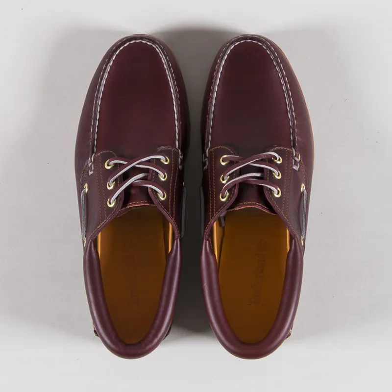 Timberland Authentic Boat Shoe Burgundy-6