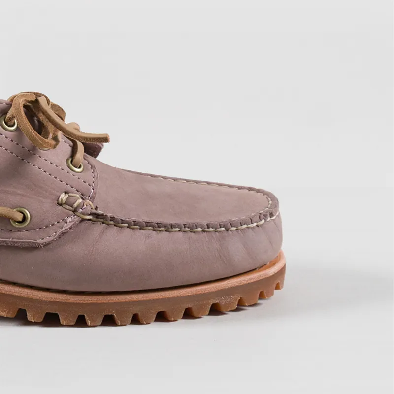 Timberland Authentic Boat Shoes Light Purple Nubuck-5