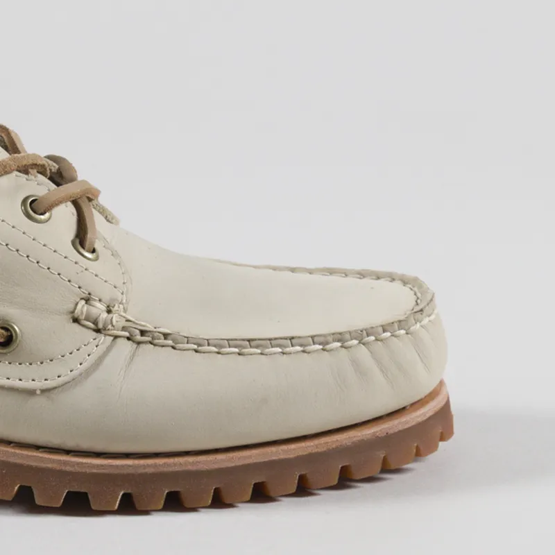 Timberland Authentic Boat Shoes Light Beige Nubuck-5